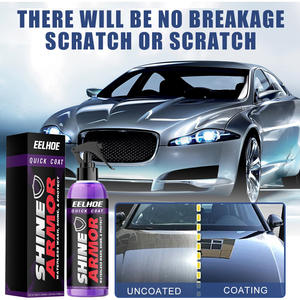 洗车快速纳米涂层抛光剂陶瓷防刮擦长效防雨汽车清洁产品密封剂喷雾蜡 - Product Image 3