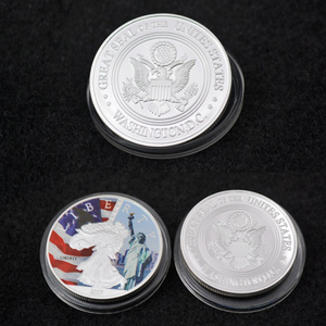 Moneda Conmemorativa <span class=keywords><strong>de</strong></span> los <span class=keywords><strong>Estados</strong></span> <span class=keywords><strong>Unidos</strong></span>, <span class=keywords><strong>Estatua</strong></span> <span class=keywords><strong>de</strong></span> <span class=keywords><strong>la</strong></span> <span class=keywords><strong>Libertad</strong></span>, Chapada en Oro, Recuerdo, Coleccionable, Regalo - Product Image 6