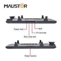 Nouvel Arrivage OEM Caméra de Tableau de Bord 3 Objectifs 11,26 Pouces avec Écran Miroir, Autoradio Android Auto, Caméra de Voiture 4K 1080P