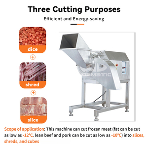 Tự động thương mại thịt bò thịt lợn thịt cừu đông lạnh thịt Dicer Cube meating Máy cắt cắt cho butcher - Product Image 3