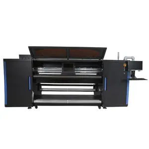 Stampante digitale industriale ad alta velocità a 8 teste ad alta precisione I3200 testina di stampa larghezza 2 metri stampante a getto d'inchiostro