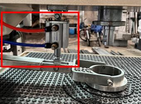 Vente directe d'usine de perceuses à verre horizontales gain de place
