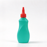 Bouteille souple en plastique HDPE vide de 150 ml avec embout pointu pour gel, pâte, liquide, colorant et solution nettoyante – Vente en gros