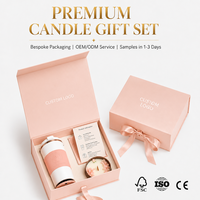 Set de Regalo Premium para Mujer, con Logotipo Personalizado, Vela Aromática de Lujo, Vaso, Pulsera, Caja de Regalo, para Propuesta de Dama de Honor
