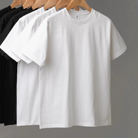 T-shirt en coton tricoté 230 g/m² 100 % coton, coupe classique, prélavé, léger, tendance pour hommes et femmes