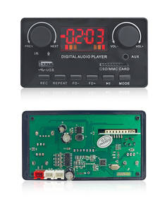 80W 2 * 40WアンプワイヤレスカーミュージックMP3デコーダーボードプレーヤーハンズフリーモジュールFMラジオDC7V-24VBluetoothオーディオモジュール - Product Image 2