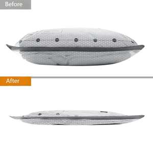 Opvouwbare PE+PA/Nylon materiaal ecologische reis vacuüm compressie opbergzakken voor kleding & beddengoed in de slaapkamer - Product Image 5