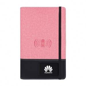 Libreta A6 con Encuadernación Simple, Cargador Inalámbrico, Banco de Energía y Logotipo LED Magnético, Artículo de Moda - Product Image 5