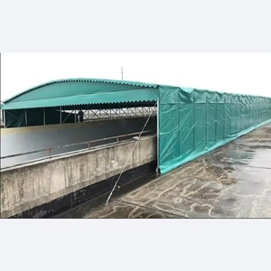 Carpa de Garaje Retráctil Móvil de PVC Personalizable, Resistente al Fuego y a la Nieve - Product Image 5