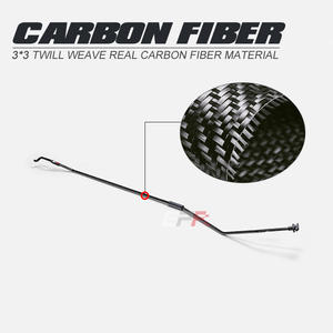 EPR D-ACCCD-HDP-OE para Honda Accord 1993-1998, Kit Interior de Barra de Soporte para Capó, Material de Carbono Seco - Product Image 4