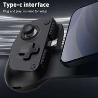 Manette de jeu extensible GameSir X5 Lite pour téléphone portable, joystick à effet Hall pour iOS et Android, contrôleur de téléphone mobile Type-C