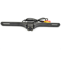 Caméra de recul étanche en métal JPC-19 avec moniteur de vision arrière, 8 LED IR pour vision nocturne, 1080p HD