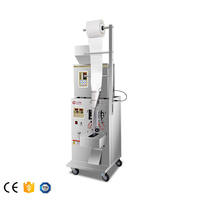 Petite machine automatique de pesage, de remplissage et de scellage de poudre pour le sucre, les bonbons, les épices, le masala, le thé en sachet, prix