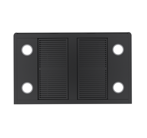 <span class=keywords><strong>Cappa</strong></span> aspirante a montaggio a T |   Vetro Temperato Nero |   Controllo Touch |   Illuminazione a 4 LED |   Ventilatore da Cucina ad Alta Aspirazione - Product Image 4