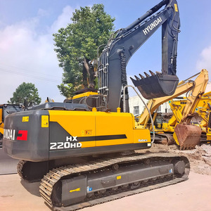 Excavatrice Hyundai HX220HD presque neuve, poids opérationnel de 22 tonnes, excavatrice de construction d'occasion avec moteur puissant - Product Image 3