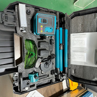Instrument de projection 12/16 lignes, niveau laser vert haute précision à nivellement automatique, niveau laser précis alimenté par batterie