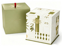 Caja de Perfumes Personalizada para Calendario de Adviento, Caja de Regalo de Cartón con 25 Compartimentos, Estilo Cajón para Maquillaje y Cosméticos, Caja de Embalaje para Lápiz Labial