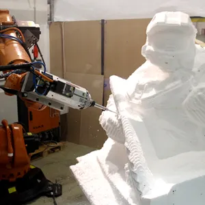 Roboterarm Holz bearbeitung CNC Fräser Schneide maschine für Schaum 3D Schnitzen
