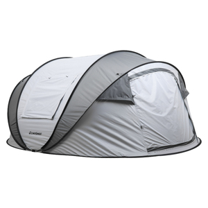USA Warehouse 2026 Summer Hot Sale White Gray Pop Up Boat Tent 4-6 Person <b>Camping</b> Shelter Outdoor Travel Tent - Product Image 1