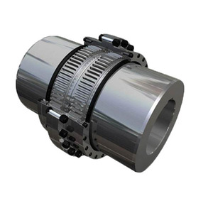 bibo Giicl Type <b>Drum</b> Gear Coupling Curved-tooth Cnc Customizable Forged Steel Flexible Jaw Tooth Shaft Gear Couplings - Product Image 1