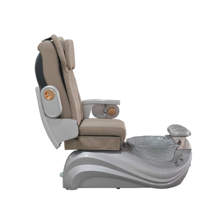 Sillón de Pedicura para Salón de Belleza, Color Negro, <span class=keywords><strong>Precio</strong></span> Directo de Fábrica, con Masaje Corporal y de Asiento, y Bañera para Pies - Product Image 4