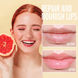 OEM Soin des lèvres 4 pièces Bouteille de fruits Saveur de fruits Hiver Rouge à lèvres hydratant résistant aux fissures - Product Image 2