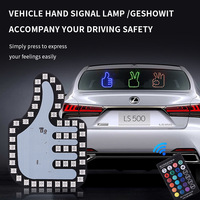 Lampe de signalisation et anti-collision arrière multifonctionnelle à commande gestuelle pour voiture, puissance nominale 2W, pour OLIVER