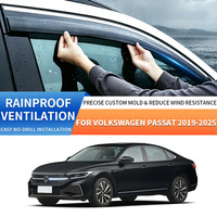 Visera para Ventana, Accesorios para Auto, Deflector de Ventilación, Protector Solar y de Lluvia para Volkswagen VW Passat 2019 2025