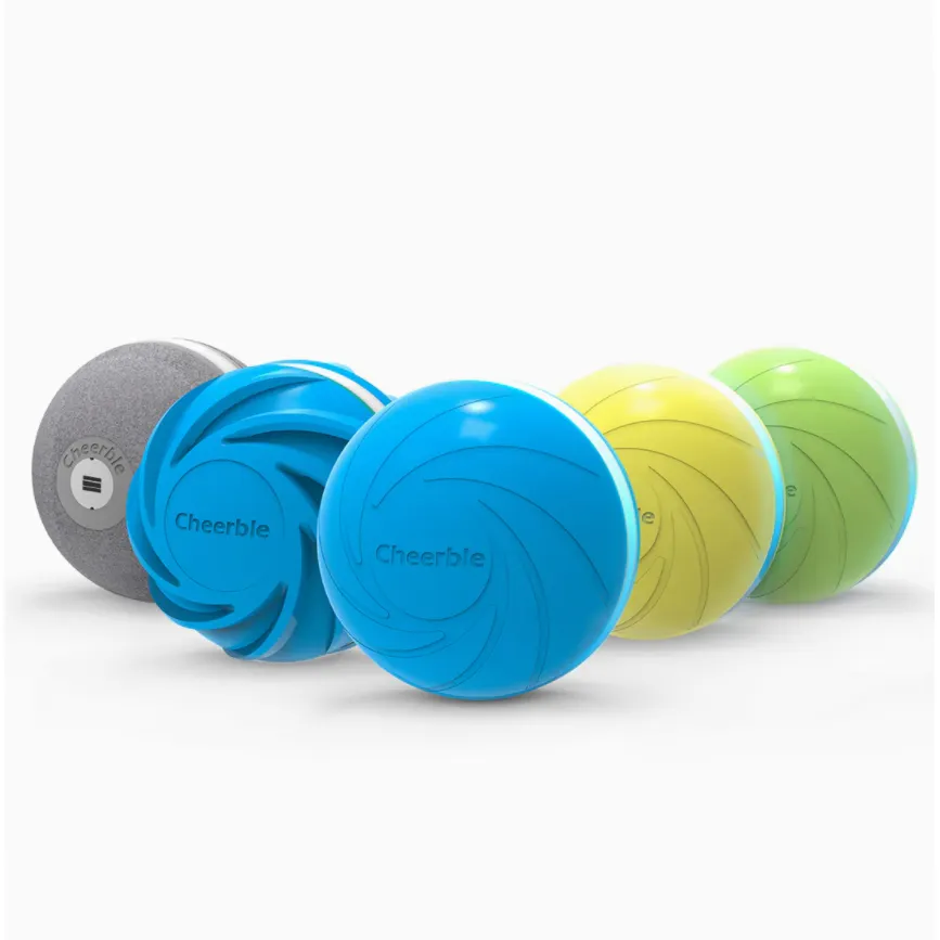 새로운 중력 공 스마트 터치 사운드 인터랙티브 애완 동물 장난감 삐걱 거리는 공