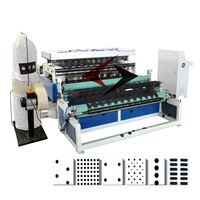 Machine automatique de perforation de film plastique, machine de perforation de film de paillage, machine de perçage de trous pour film vinyle pour serres