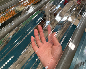 Plastic <strong>Sheets</strong> Transparent <strong>Ceiling</strong> Lighting Roof Polycarbonate Sunroof PC Tiles - Product Image 5