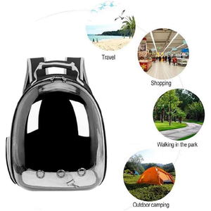 Airline-Approved Ventilate Pet <b>Backpack</b> Bag <b>Cat</b> <b>Backpack</b> Carrier Bubble Carrying Bag <b>Cat</b> <b>Backpack</b> Carrier - Product Image 2