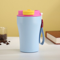 Mug de voyage isotherme réutilisable en acier inoxydable 304 à double paroi de 350 ml, personnalisé et écologique, modèle 2026 Emerit