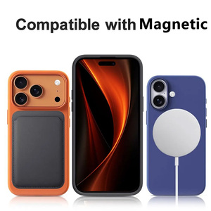 เคสโทรศัพท์มือถือ iPhone 17 18 Pro Max แบบด้านหรูหราจากโรงงานโดยตรง โปร่งแสง เรียบลื่น ป้องกันแรงกระแทก แม่เหล็กในตัว ขายส่ง - Product Image 6