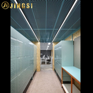 Panneau perforé en métal SS, plaque en aluminium à fentes, maille métallique <span class=keywords><strong>perforée</strong></span> pour plafond décoratif - Product Image 2