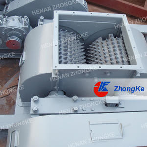 Trituradora de un solo rodillo y mini trituradora de arena de rodillo, trituradora de maíz de doble rodillo para Molino de pellets de alimentación animal - Product Image 6