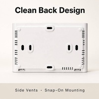 Kit de thermostat sans fil non programmable en gros avec portée de 100 m et récepteur 6(2)A 230V pour système de contrôle de chaudière domestique