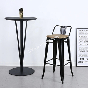 Tabourets de bar empilables <span class=keywords><strong>Tolix</strong></span> de couleurs en option de meubles commerciaux 65Cm tabourets de comptoir en métal <span class=keywords><strong>Tolix</strong></span> de cuisine - Product Image 4
