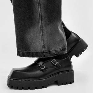222 <span class=keywords><strong>scarpe</strong></span> da <span class=keywords><strong>uomo</strong></span> di buona qualità <span class=keywords><strong>scarpe</strong></span> eleganti in pelle nera - Product Image 5