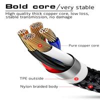 Câble USB multi-connecteurs PD 60W de haute qualité Câble de charge 4-en-1 USB-A de type C à type C 8Pin