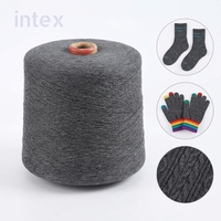 Wholesale Price Dyed Recycled Poly Cotton Yarn 0.5S-32S OE Spinning Raw Material for Home Textile & Garment Weaving