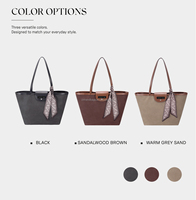 Tas Tote Kasual Custom Pabrik, Dompet Wanita, Tas Tangan Kulit Saffiano, Kulit PU, Harga Terjangkau, Merek Desainer, Model Resleting