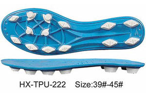 Suelas para Zapatos de Fútbol HT-9K0064, Diseño Moderno, TPR Duradero, Cómodas, Precio Económico, Se Acepta Servicio de Personalización - Product Image 5