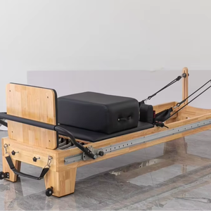 Gym Home Fitness Equipment Elina Reformer Equipment for Sale Gym Reformer White Reformer With Box and Jump Board - Product Image 1
