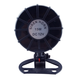 SMQT EB-165 공장 직송 12V 전기 화재 경광등 사이렌 고음 자동차 오토바이 경적 유선 화재 경보 스피커 경고 ABS 소재 - Product Image 5