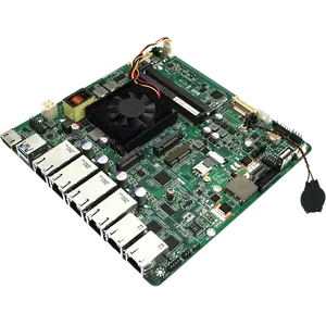Fodenn personalizzazione Motion Control Machine Vision scheda madre industriale MINI ITX a 6 porte Lan integrata