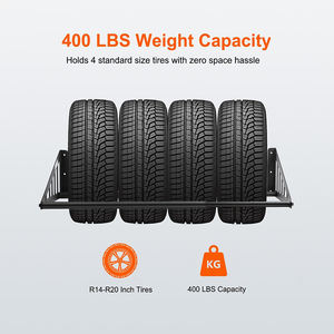Estante Metálico de Pared para Neumáticos Mingtang, Resistente, para Almacenamiento de Neumáticos en Garaje - Product Image 2