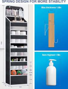 Organizador Colgante de Tela No Tejida, Ideal para Colgar y Guardar Artículos de Bebé o Objetos de Dormitorio - Product Image 2