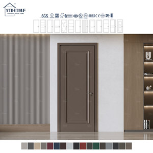 Puertas Interiores de Madera Turcas de Lujo para Dormitorio, con Marco, Estilo Contemporáneo, Colores de Pintura para Puertas de Madera - Product Image 3