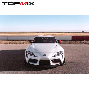 Pour <span class=keywords><strong>Toyota</strong></span> <span class=keywords><strong>GR</strong></span> <span class=keywords><strong>Supra</strong></span> A90 2019-2025 – Lame de pare-chocs avant en fibre de carbone de haute qualité style Evasive – Composants extérieurs automobiles - Product Image 6